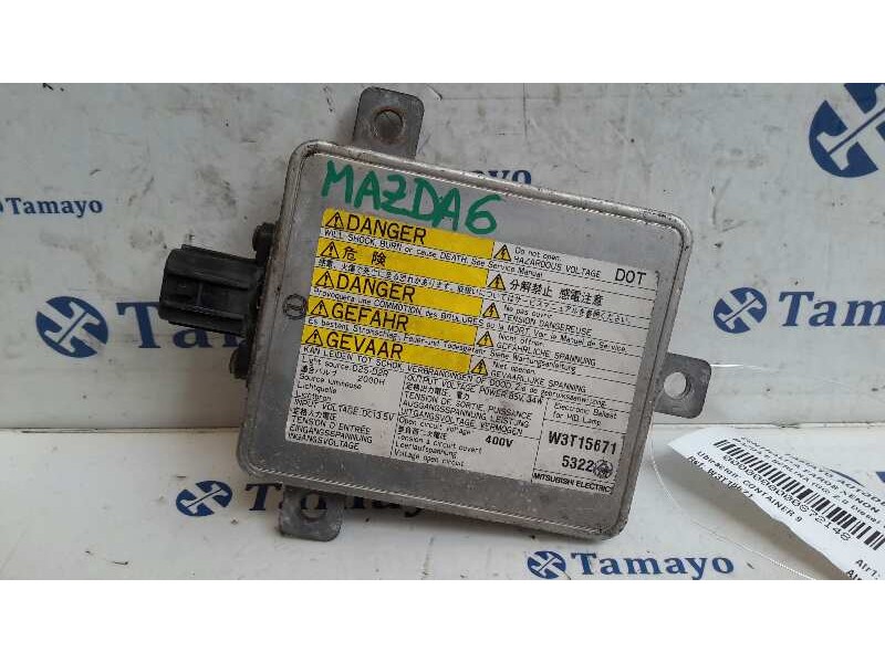 Recambio de centralita faros xenon para mazda 6 berlina (gg) 2.0 diesel cat referencia OEM IAM W3T15671  