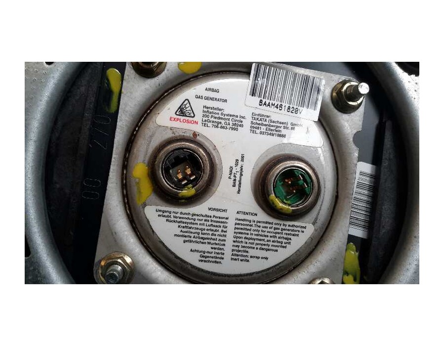 Recambio de airbag delantero izquierdo para bmw serie 3 compact (e46) 2.0 16v diesel cat referencia OEM IAM 331097244048B  