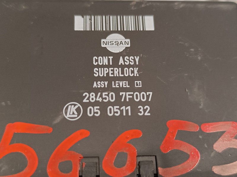 Recambio de modulo electronico para nissan terrano/terrano.ii (r20) 2.7 turbodiesel referencia OEM IAM 284507F007  