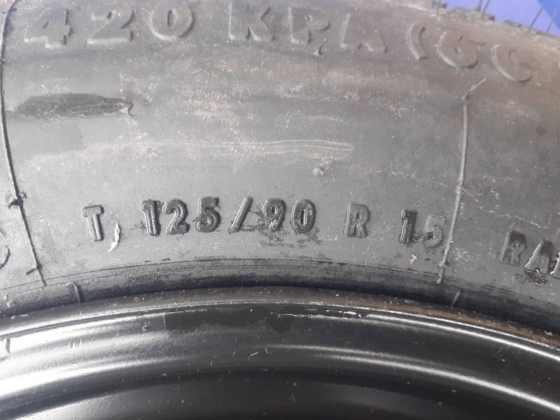 Recambio de neumatico repuesto para fiat stilo (192) 1.9 jtd cat referencia OEM IAM   