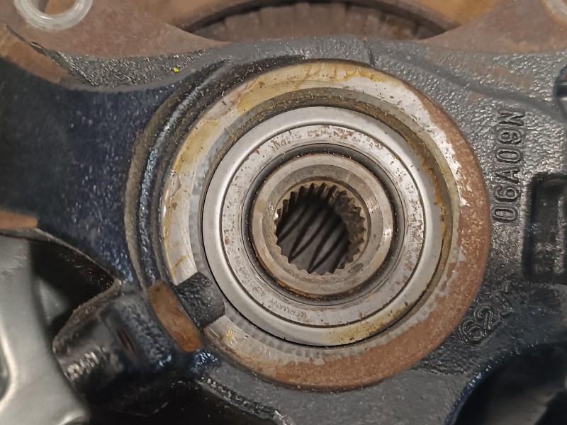 Recambio de mangueta delantera izquierda para suzuki swift berlina (mz) referencia OEM IAM   