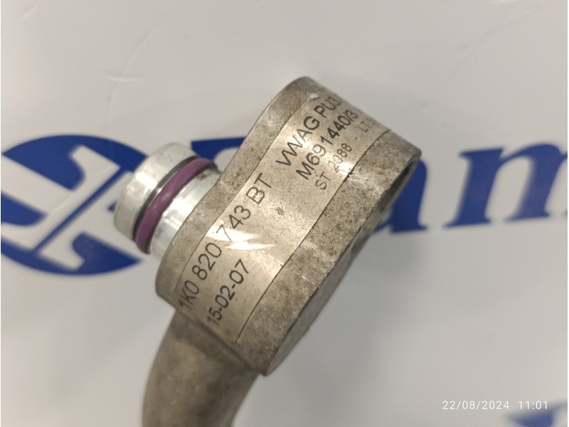 Recambio de tubos aire acondicionado para seat leon (1p1) 1.6 referencia OEM IAM 1K0820743BT  