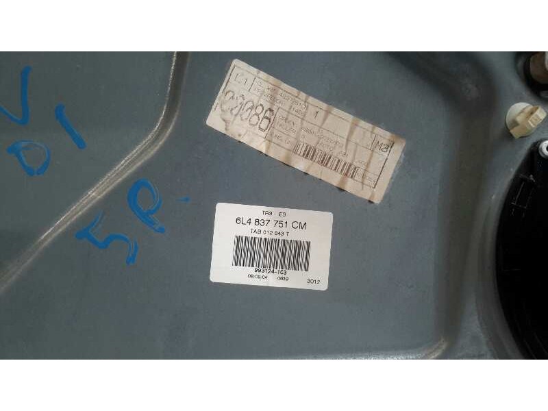 Recambio de elevalunas delantero izquierdo para seat ibiza (6l1) 1.4 tdi referencia OEM IAM 6L4837751  
