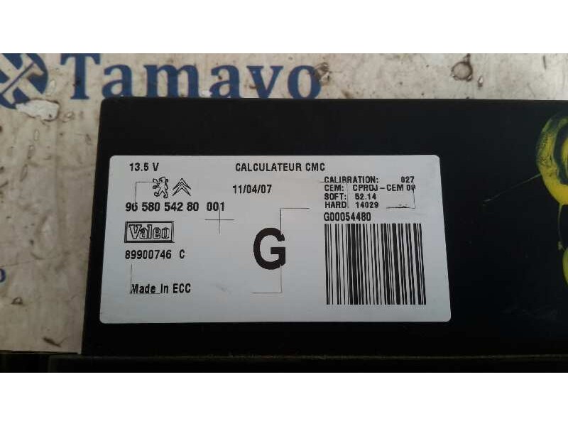 Recambio de modulo electronico para citroën c4 coupe 2.0 16v cat (rfj / ew10a) referencia OEM IAM 9658054280  89900746