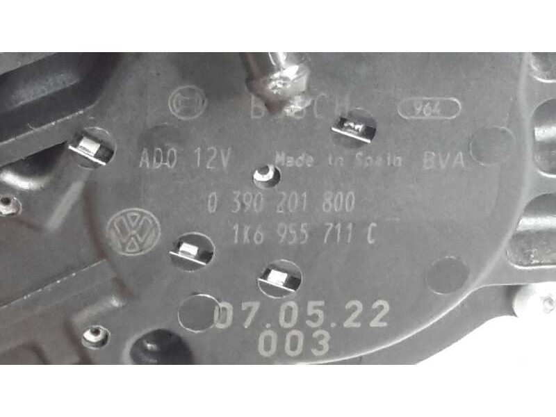 Recambio de motor limpia trasero para volkswagen golf v berlina (1k1) 1.6 16v fsi referencia OEM IAM 1K6955711C  0390201800