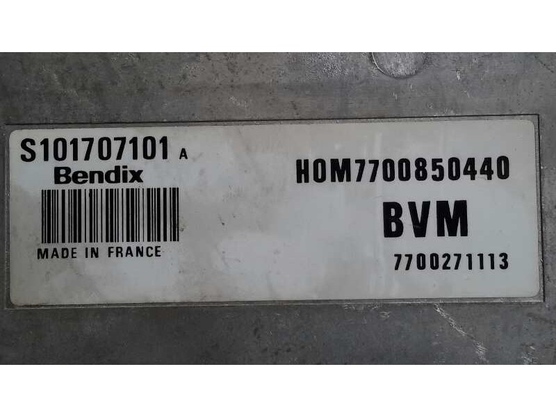 Recambio de centralita motor uce para renault 19 (b/c/l53) referencia OEM IAM S101707101  HOM770085044