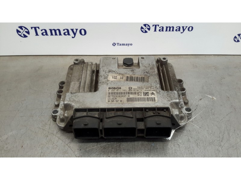 Recambio de centralita motor uce para peugeot 206 berlina 1.4 hdi referencia OEM IAM 0281011783 EDC16C34 9658556780