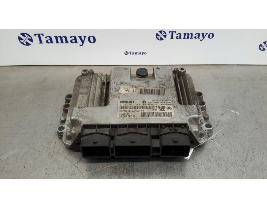 Recambio de centralita motor uce para peugeot 206 berlina 1.4 hdi referencia OEM IAM 0281011783 EDC16C34 9658556780
