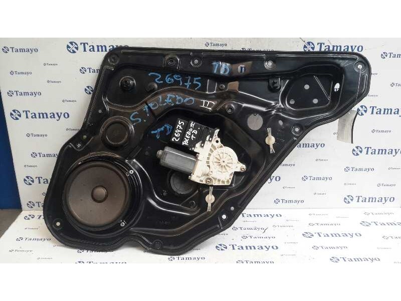 Recambio de elevalunas trasero derecho para seat toledo (1m2) 1.9 tdi referencia OEM IAM   