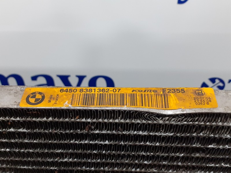 Recambio de condensador / radiador aire acondicionado para bmw serie 5 berlina (e60) 535d referencia OEM IAM 6450838136207  