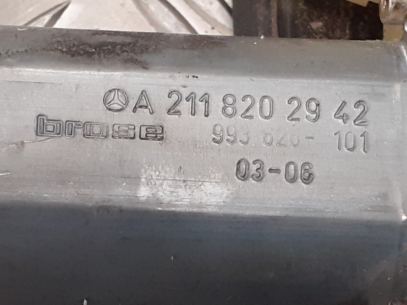 Recambio de elevalunas delantero izquierdo para mercedes-benz clase e (w211) berlina 3.2 v6 18v cat referencia OEM IAM A21182029