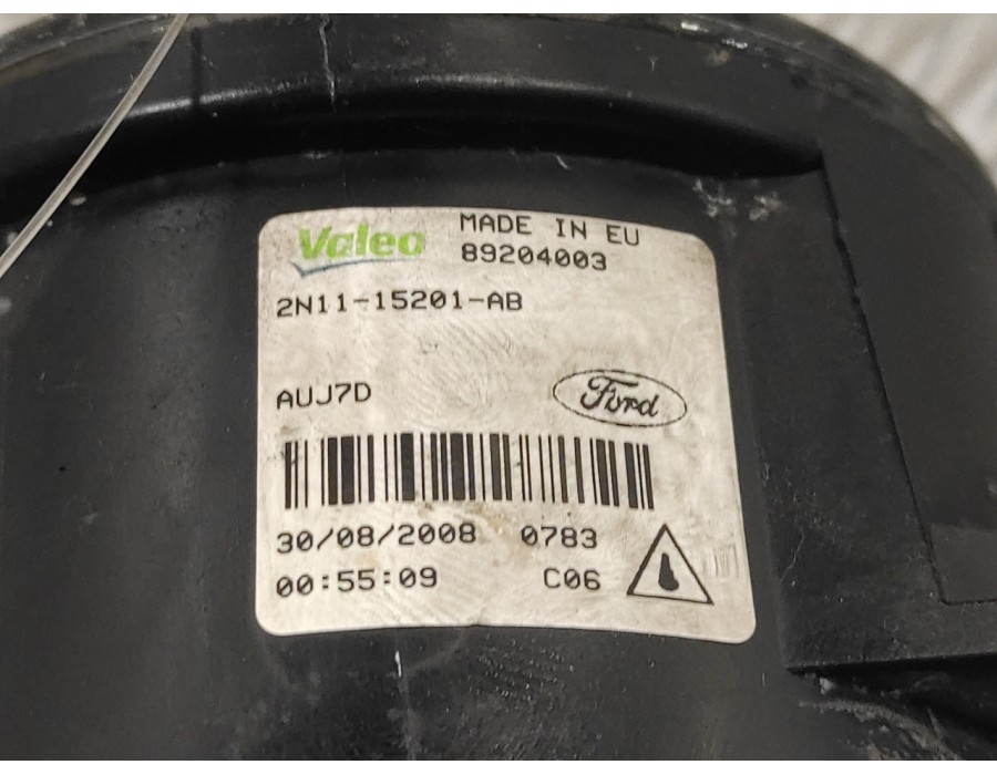 Recambio de faro antiniebla izquierdo para ford fiesta (cb1) 1.6 tdci cat referencia OEM IAM 89204003  89210094