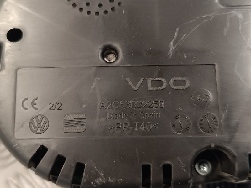 Recambio de cuadro instrumentos para volkswagen polo (6r1) 1.6 tdi referencia OEM IAM 6R0920861D  A2C53376828
