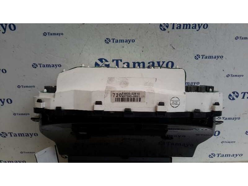 Recambio de cuadro instrumentos para toyota yaris (ncp1/nlp1/scp1) 1.0 cat referencia OEM IAM 8380052610 7208380052610 457300089