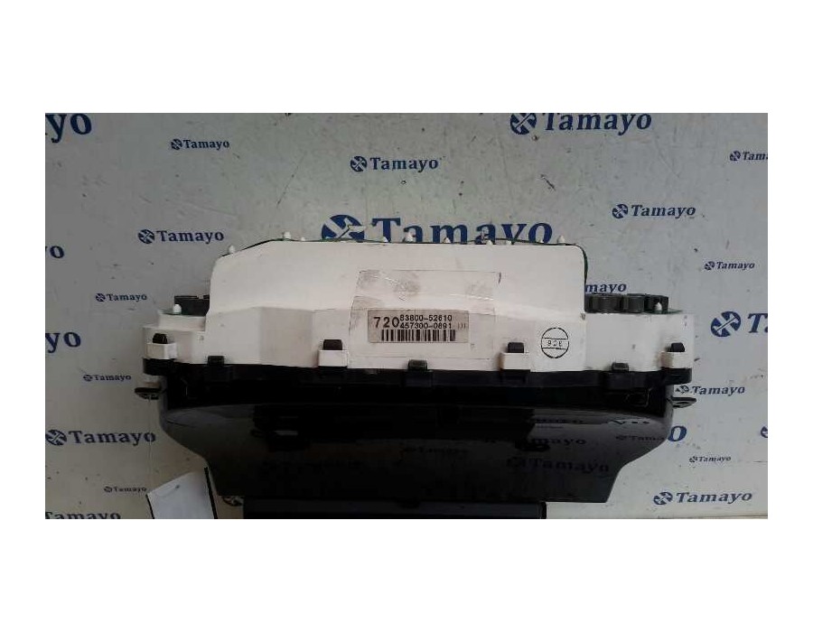 Recambio de cuadro instrumentos para toyota yaris (ncp1/nlp1/scp1) 1.0 cat referencia OEM IAM 8380052610 7208380052610 457300089