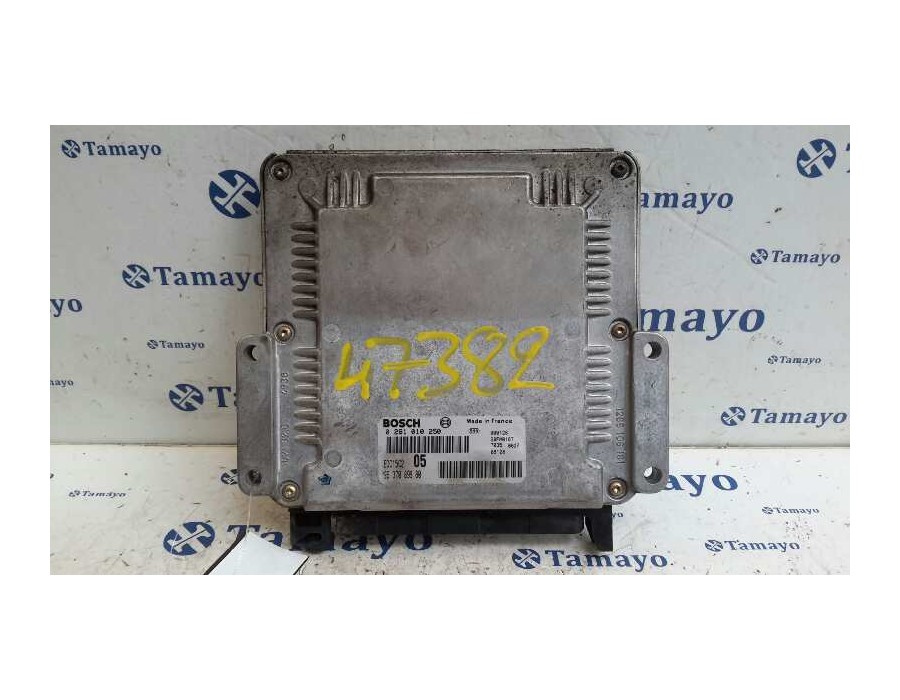 Recambio de centralita motor uce para peugeot 206 berlina 2.0 hdi cat referencia OEM IAM 0281010250 EDC15C2 9637089980