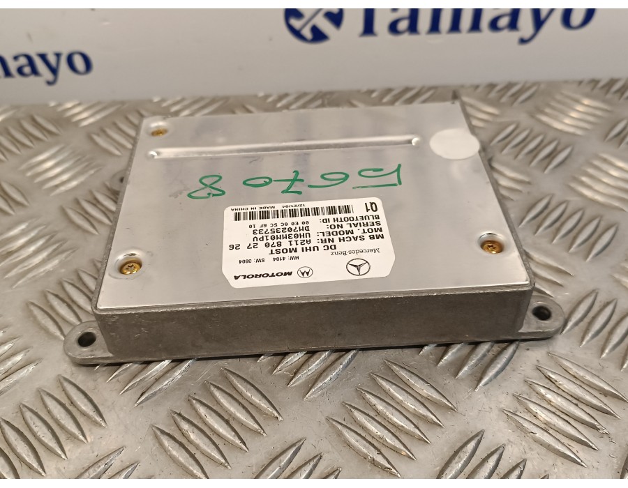 Recambio de modulo electronico para mercedes-benz clase slk (w171) roadster 1.8 cat referencia OEM IAM A2118702726  UH03MM01PV