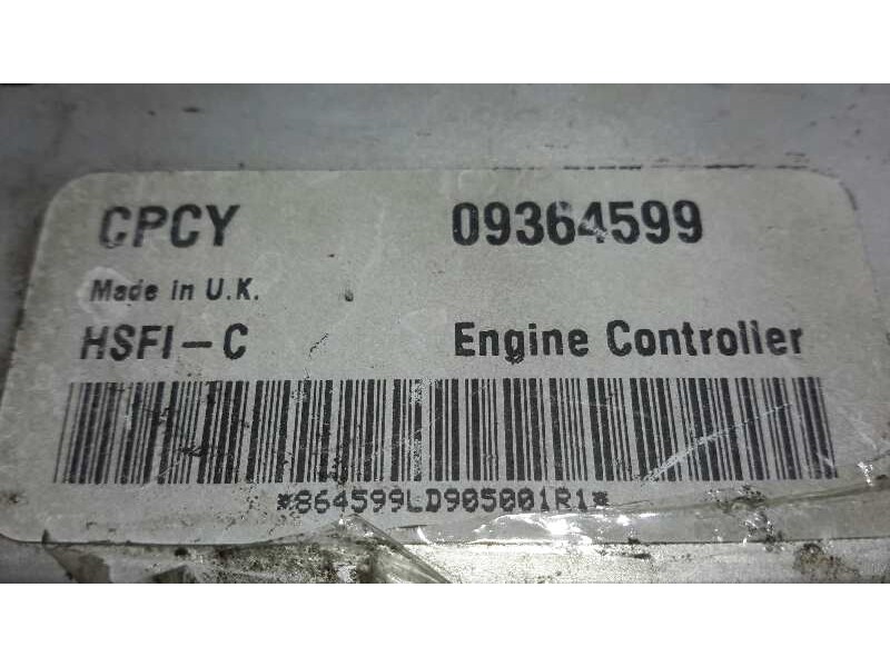 Recambio de centralita motor uce para opel vectra b berlina 1.6 16v referencia OEM IAM 09364599  