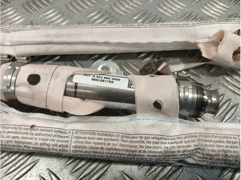 Recambio de airbag cortina delantero derecho para smart forfour eq referencia OEM IAM A4538603000  