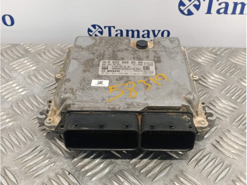 Recambio de centralita motor uce para mercedes-benz vito mixto (447) referencia OEM IAM 0281031326 A6229010100 A6229000500