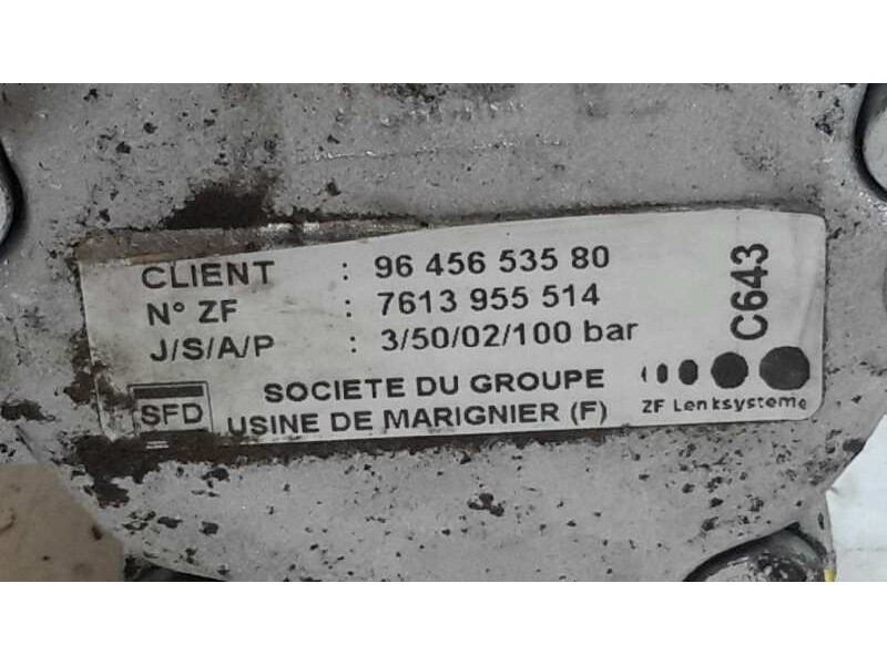 Recambio de bomba direccion para fiat ducato caja cerrada 11 (desde 03.02) 2.0 jtd cat referencia OEM IAM 9645653580  7613955514