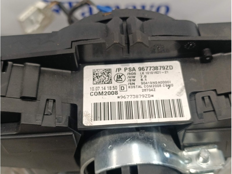 Recambio de mando multifuncion para citroën c3 referencia OEM IAM 96773879ZD  COM2008