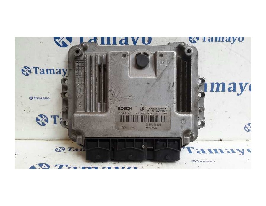 Recambio de centralita motor uce para renault megane ii berlina 3p 1.9 dci diesel referencia OEM IAM 0281011776 8200386508 82003