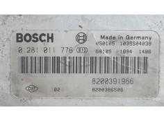 Recambio de centralita motor uce para renault megane ii berlina 3p 1.9 dci diesel referencia OEM IAM 0281011776 8200386508 82003 2