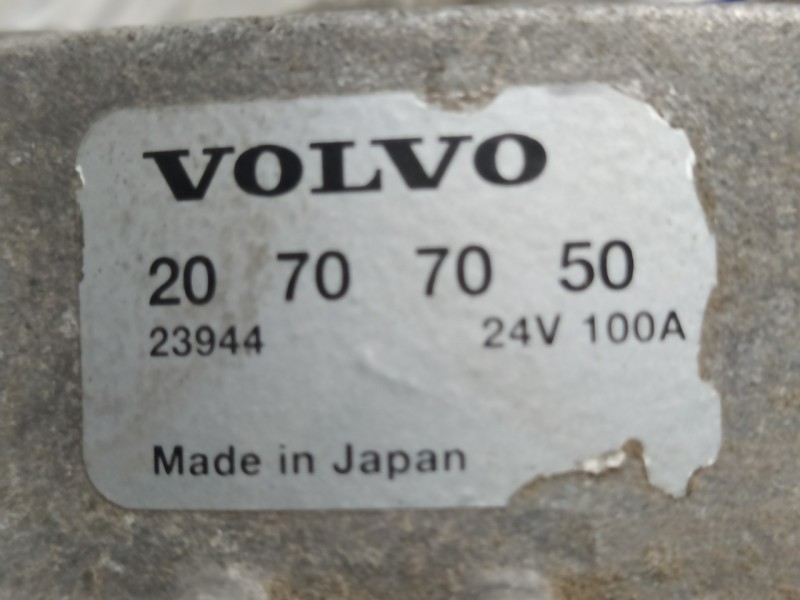 Recambio de alternador para renault midlum 220.10 44el caja abierta 4.8d referencia OEM IAM 01182764  A004TA8191