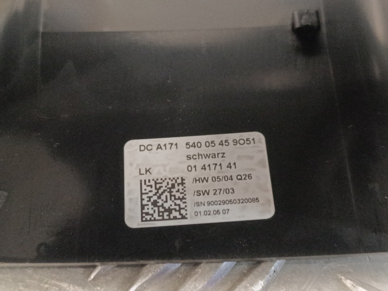 Recambio de moldura para mercedes-benz clase slk (w171) roadster 1.8 cat referencia OEM IAM A1715400545  