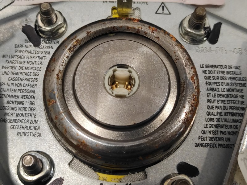 Recambio de airbag delantero izquierdo para peugeot 206 berlina 1.9 diesel referencia OEM IAM 96257484ZR  