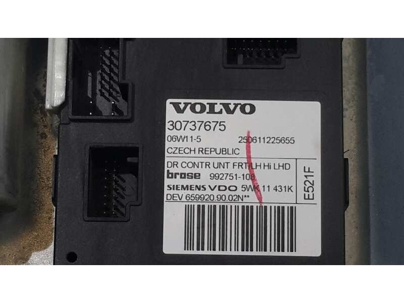 Recambio de elevalunas delantero izquierdo para volvo v50 familiar 2.0 diesel cat referencia OEM IAM 30737675  