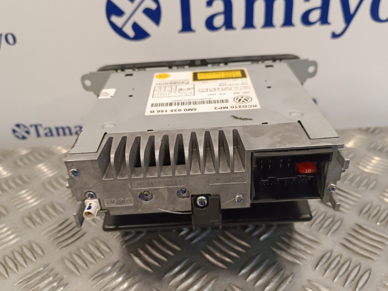 Recambio de sistema audio / radio cd para volkswagen polo (6r1) 1.6 tdi referencia OEM IAM 5M0035156B  