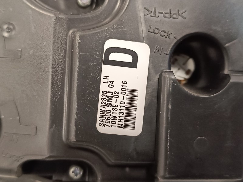 Recambio de mando climatizador para honda civic berlina 5 (fk) 2.2 ctdi referencia OEM IAM SANWA2335  79600SMJG4