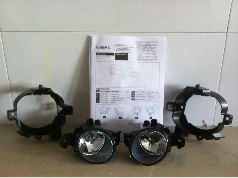 Recambio de kit faros antiniebla para nissan qashqai (j10) referencia OEM IAM KE622JD000 ORIGINAL 