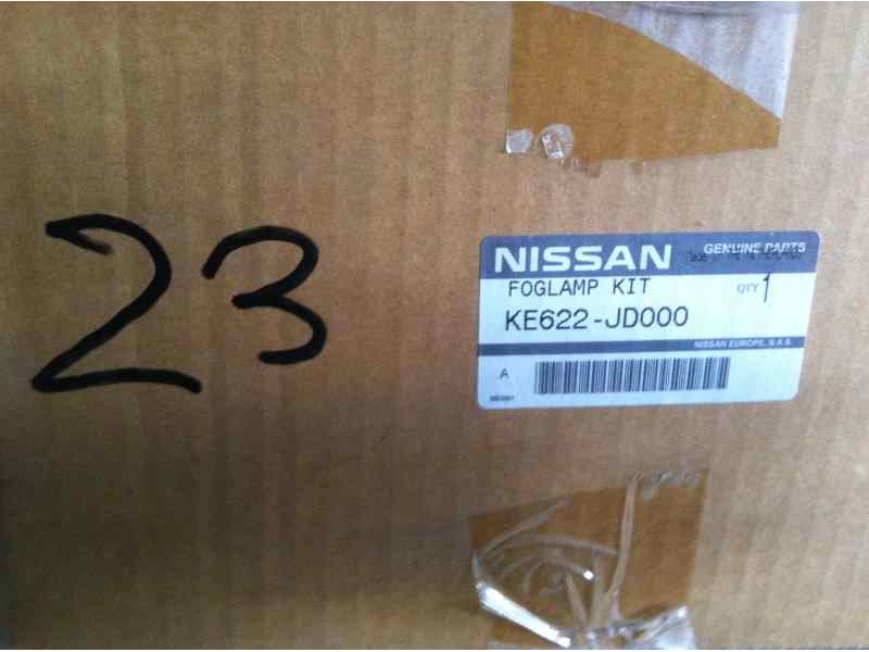 Recambio de kit faros antiniebla para nissan qashqai (j10) referencia OEM IAM KE622JD000 ORIGINAL 