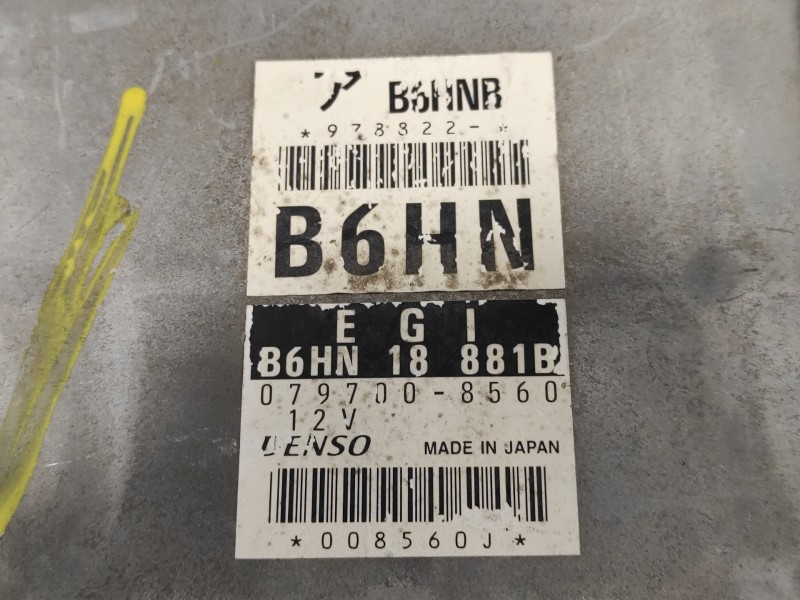 Recambio de centralita motor uce para mazda mx-3 (ec) 1.6 16v referencia OEM IAM B6HN18881B  0797008560