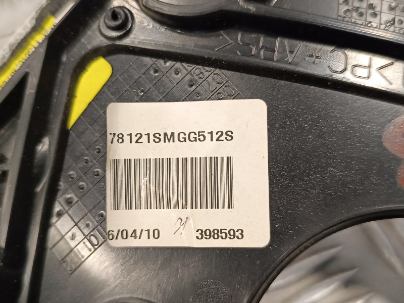 Recambio de moldura para honda civic berlina 5 (fk) 2.2 ctdi referencia OEM IAM 78121SMGG512S  HR0345104