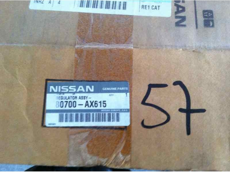 Recambio de elevalunas delantero derecho para nissan micra (k12e) referencia OEM IAM 80700AX615  0130822203