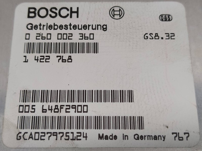 Recambio de centralita cambio automatico para bmw serie 5 berlina (e39) 528i referencia OEM IAM 0260002360  1422768