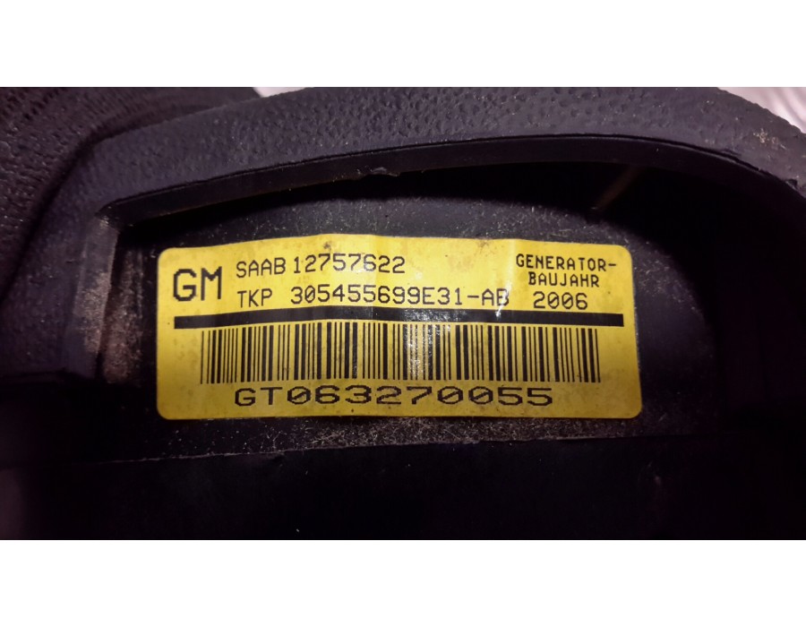 Recambio de airbag delantero izquierdo para saab 9-3 sport sedán 1.9 tid cat referencia OEM IAM 12757622  305455699E31AB