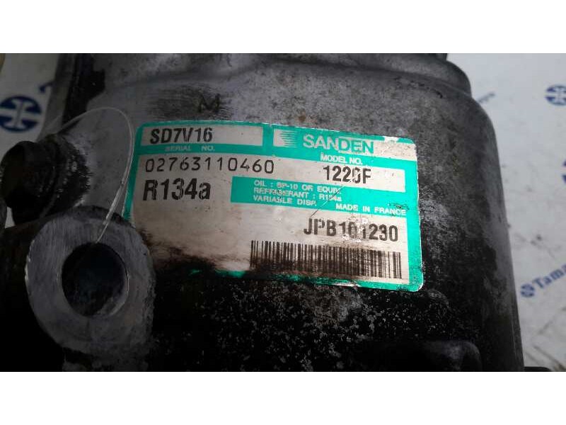 Recambio de compresor aire acondicionado para mg serie 45 (t/rt) 2.0 td referencia OEM IAM SD7V16 JPB10J230 02763110460