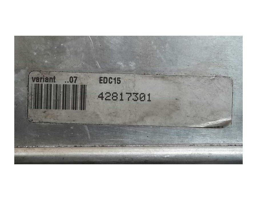 Recambio de centralita motor uce para peugeot 206 sw 2.0 hdi cat referencia OEM IAM 0281011083 EDC15C2 9648394480
