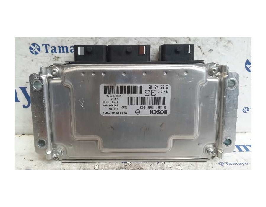 Recambio de centralita motor uce para peugeot 307 (s1) 1.6 16v cat referencia OEM IAM 0261206943 ME74435 9650346180