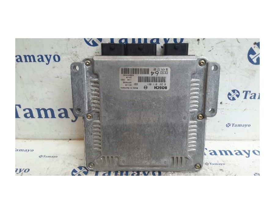 Recambio de centralita motor uce para peugeot 307 (s1) 2.0 hdi fap cat referencia OEM IAM 0281011081 EDC15C2 9647472780