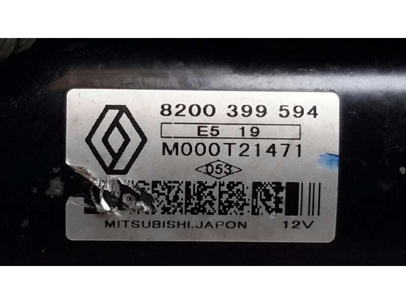 Recambio de motor arranque para renault megane ii berlina 5p 1.5 dci diesel referencia OEM IAM 8200399594  M000T21471