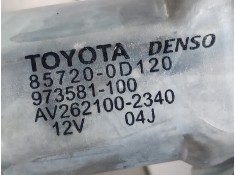 Recambio de elevalunas trasero derecho para toyota auris 1.6 16v cat referencia OEM IAM 857200D120  973581100 2