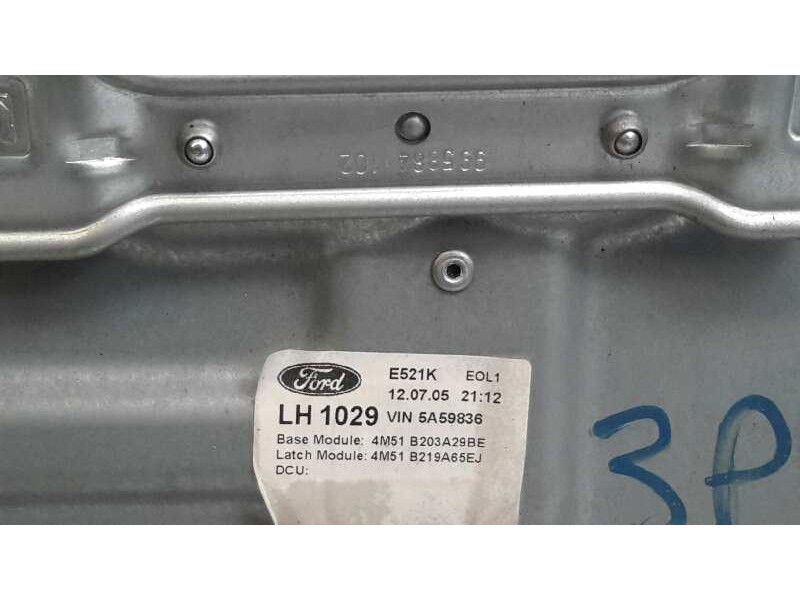 Recambio de elevalunas delantero izquierdo para ford focus berlina (cap) ambiente (d) referencia OEM IAM 995208101  