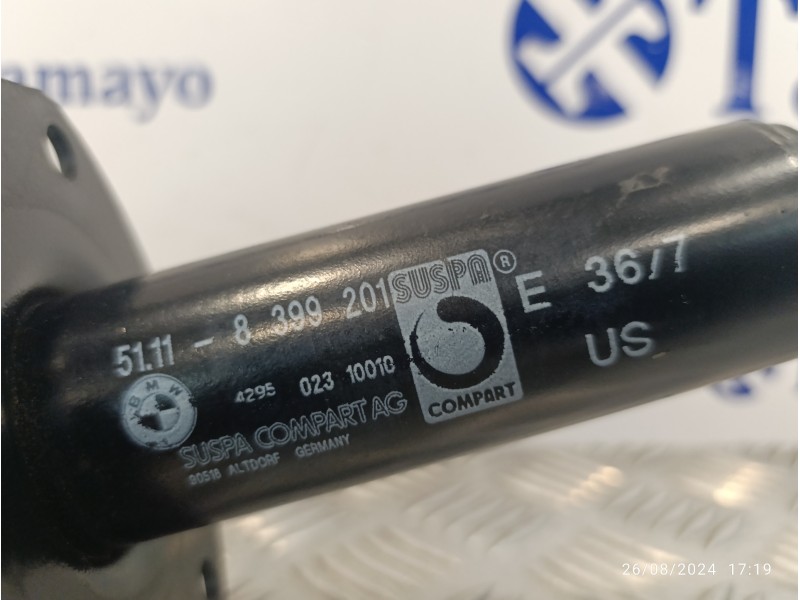 Recambio de soporte refuerzo parachoques izquierdo para bmw z3 roadster (e36) 1.9 16v cat referencia OEM IAM 5118399201  