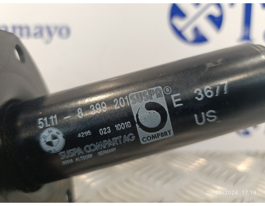 Recambio de soporte refuerzo parachoques izquierdo para bmw z3 roadster (e36) 1.9 16v cat referencia OEM IAM 5118399201  